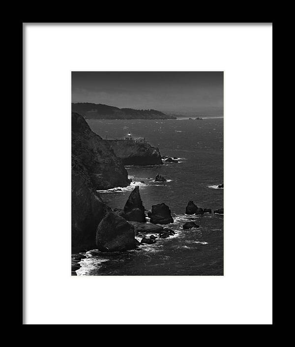 Point Bonita Lighthouse Framed Print featuring the photograph Point Bonita Light by Mike McGlothlen