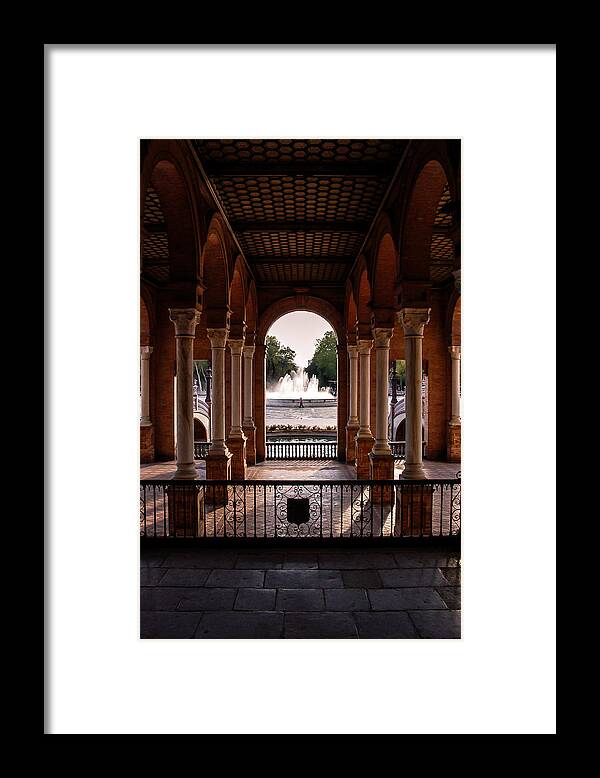 Seville Framed Print featuring the photograph Point of View by AM FineArtPrints