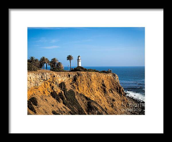 California Framed Print featuring the photograph Point Vicente Lighthouse by Eleanor Abramson