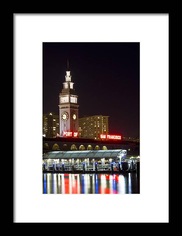 Port Framed Print featuring the photograph Port of San Francisco by Bryant Coffey