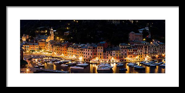 Portofino Framed Print featuring the photograph Portofino Evening by Carl Amoth