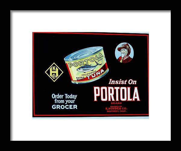 Portola Framed Print featuring the photograph Portola by Jeff Lowe