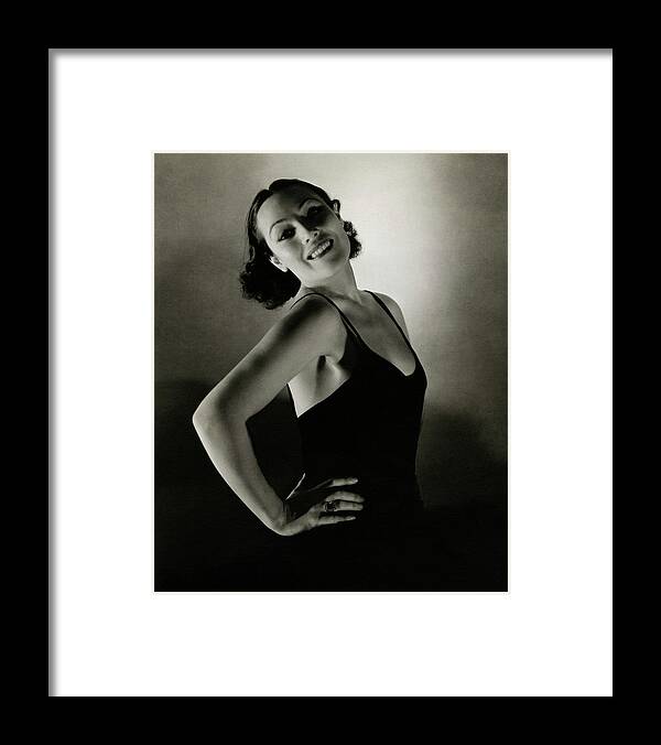 Actress Framed Print featuring the photograph Portrait Of Dolores Del Rio by Edward Steichen