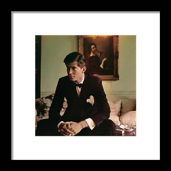 At Home Framed Print featuring the photograph Portrait Of Samuel Pryor Reed by Horst P. Horst