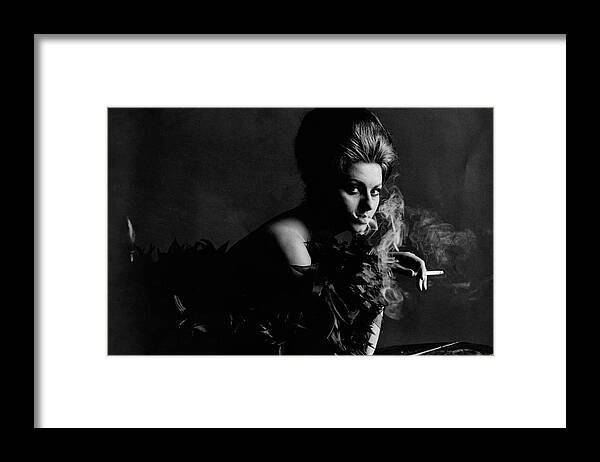 Actress Framed Print featuring the photograph Portrait Of Sophia Loren by Bert Stern