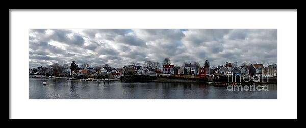 Marcia Lee Jones Framed Print featuring the photograph Portsmouth Bay by Marcia Lee Jones