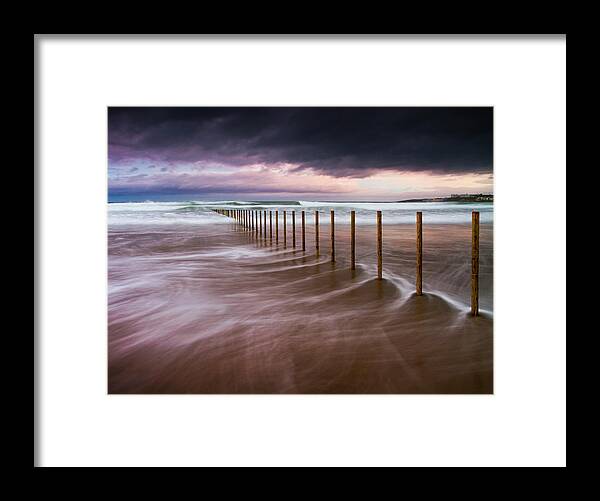 Seascape Framed Print featuring the photograph Portstewart Strand by Paul Killeen