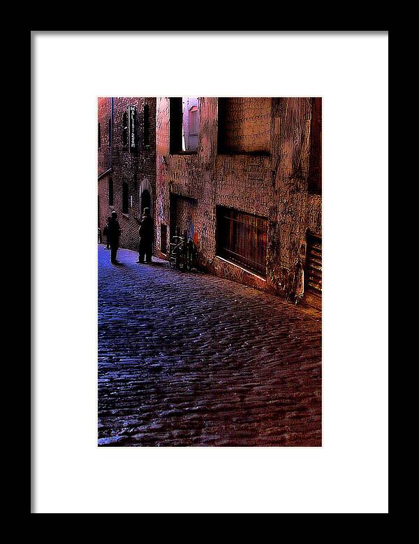 Post Alley Framed Print featuring the photograph Post Alley - Seattle by David Patterson