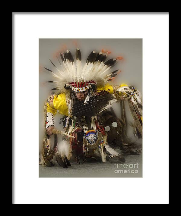 Pow Wow Framed Print featuring the photograph Pow Wow Days Of Thunder  by Bob Christopher