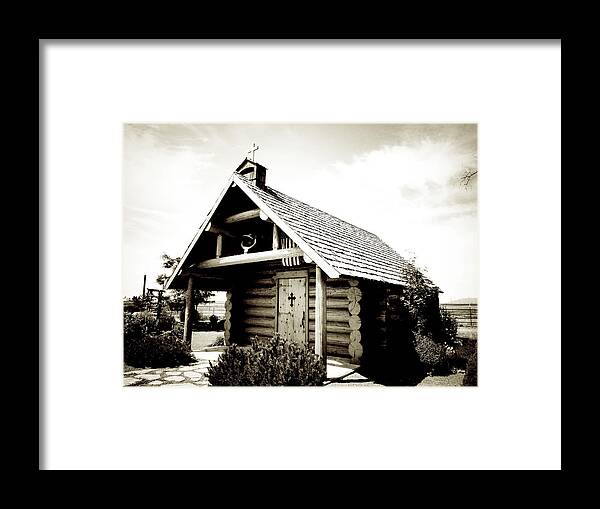 Washington State Framed Print featuring the photograph Prayer Chapel by Terry Eve Tanner