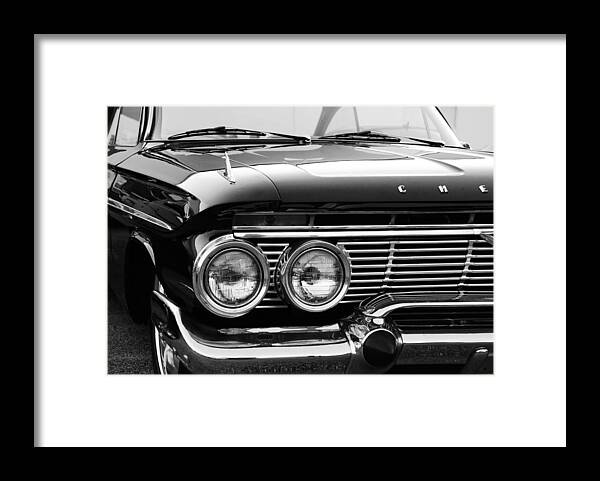 Chevy Framed Print featuring the photograph Pretty Chevy by Beverly Stapleton