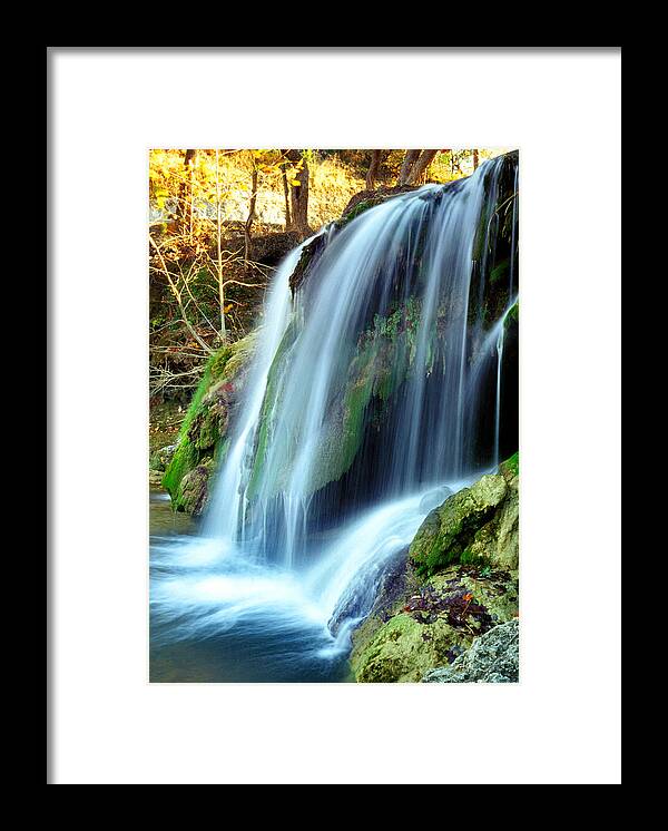 Oklahoma Framed Print featuring the photograph Price Falls 4 of 5 by Jason Politte