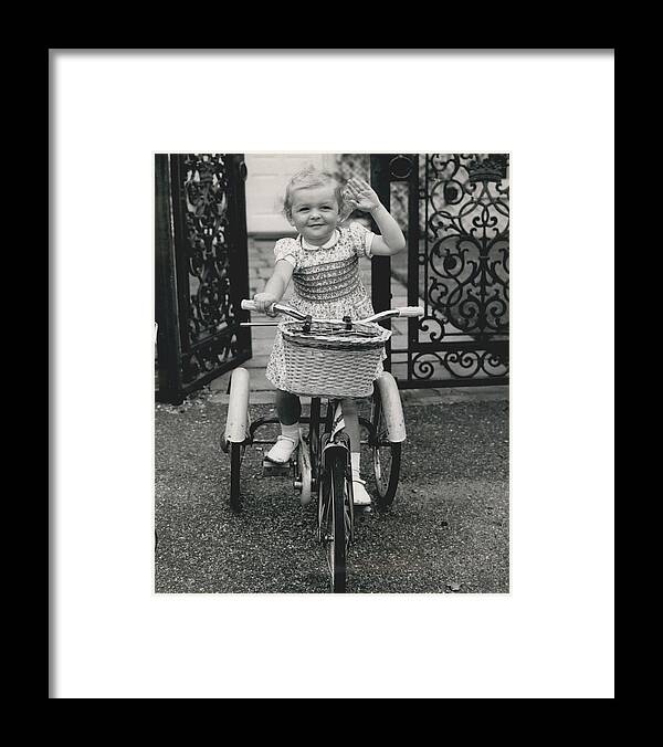 retro Images Archive Framed Print featuring the photograph Princess Alexandras Daughter Marian by Retro Images Archive