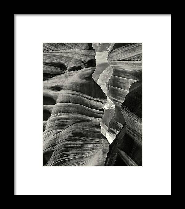 Antelope Canyon Framed Print featuring the photograph Profile In Stone by Jure Kravanja