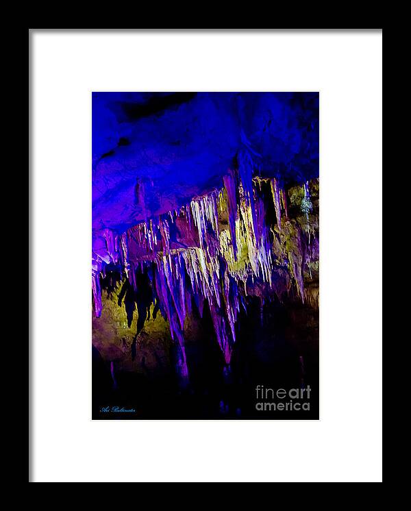 Cave Framed Print featuring the photograph Prometheus cave 04 by Arik Baltinester