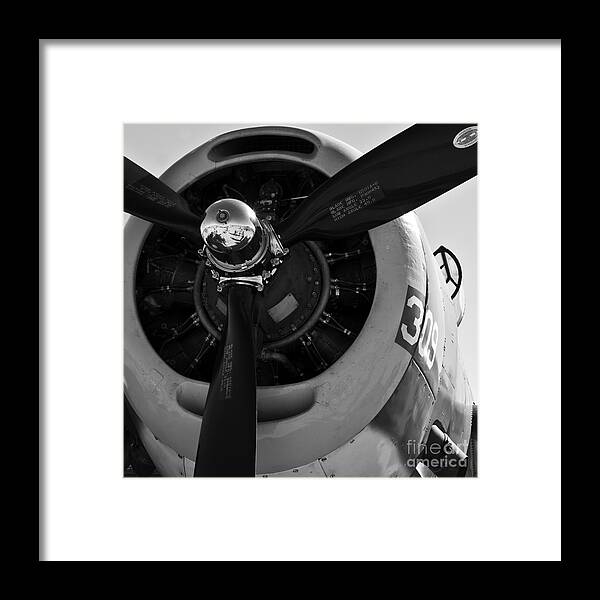 Propeller Framed Print featuring the photograph Propeller by Kirt Tisdale