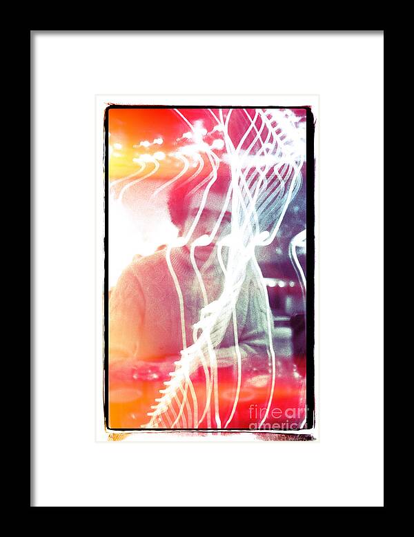 Psychedelic Framed Print featuring the photograph People of New York - No. 49 #1 by Doc Braham