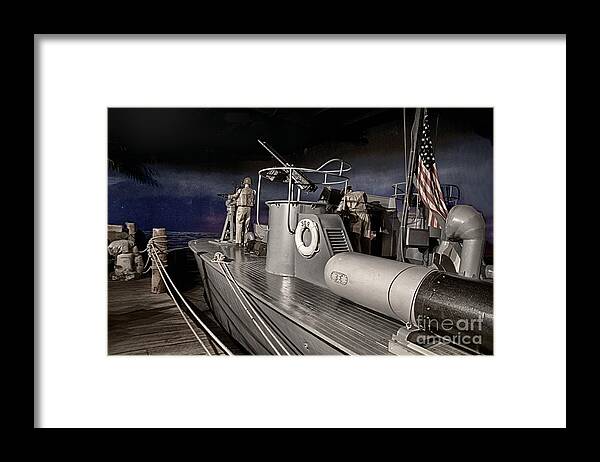Pt Boat Framed Print featuring the photograph P T 309 by Ken Williams