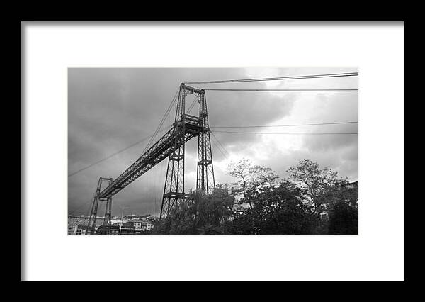 Basque Framed Print featuring the photograph Puente Colgante by Rafa Rivas