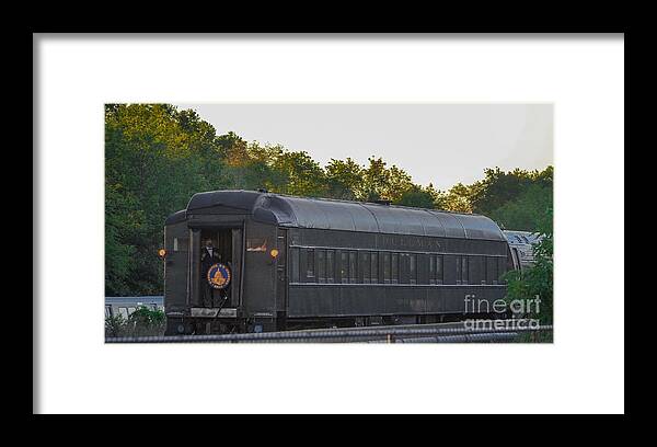 Car Framed Print featuring the photograph Pullman Dover Harbor Passenger by Jeff at JSJ Photography