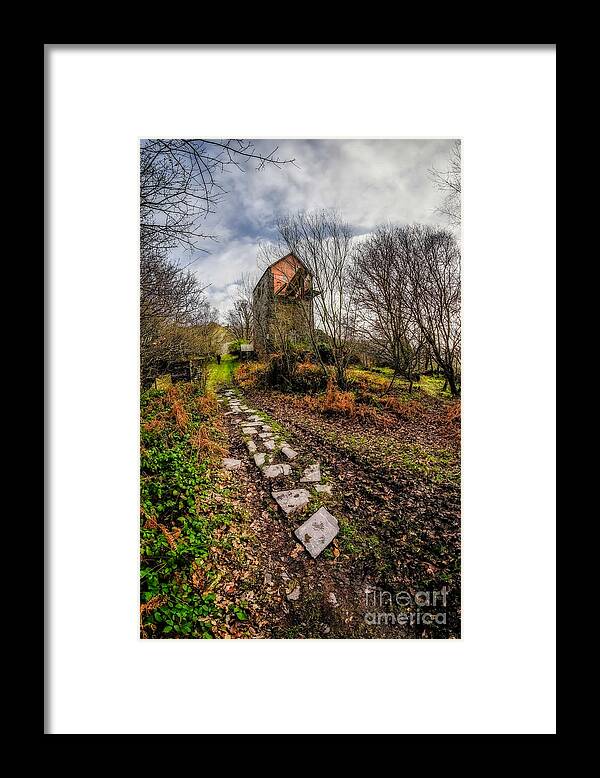 British Framed Print featuring the photograph Pump House Way by Adrian Evans