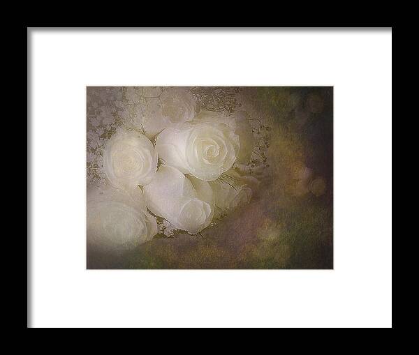 Petals Framed Print featuring the photograph Pure Roses by Susan Candelario