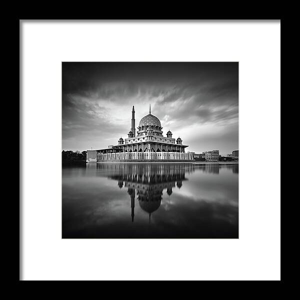 Mosque Framed Print featuring the photograph Putra Mosque by Photography By Azam Alwi