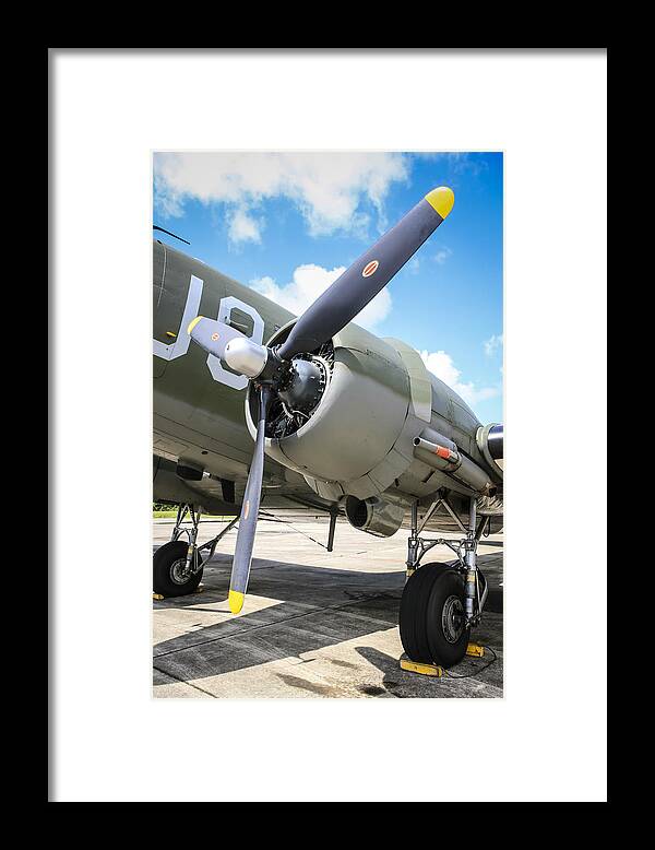 Ww2 Framed Print featuring the photograph PW Radial Engine by Chris Smith