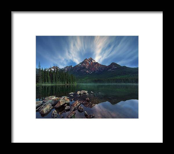 Canada Framed Print featuring the photograph Pyramid Light by Juan Pablo De
