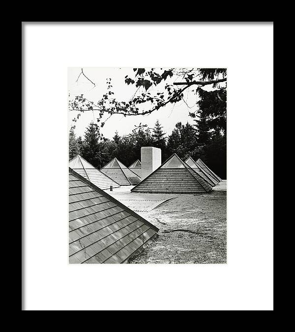 Outdoors Framed Print featuring the photograph Pyramid Skylights by Pedro E. Guerrero