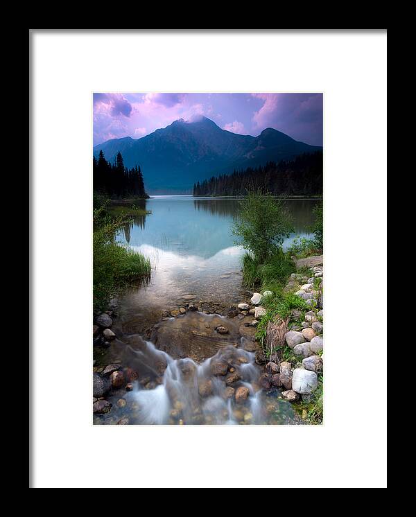Jasper Framed Print featuring the photograph Pyramid Steam by Cale Best