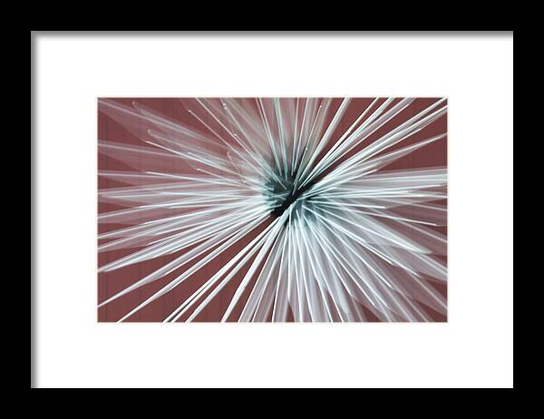 Abstract Framed Print featuring the photograph Quantum Sculpture by Thomas Lavoie