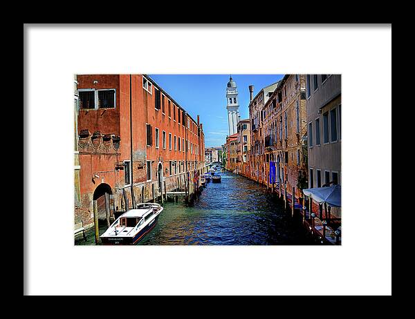 James David Phenicie Framed Print featuring the photograph Quiet Canal by James David Phenicie