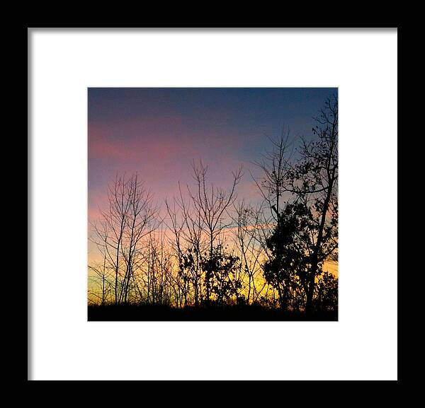 Durham Framed Print featuring the photograph Quiet Evening by Linda Bailey