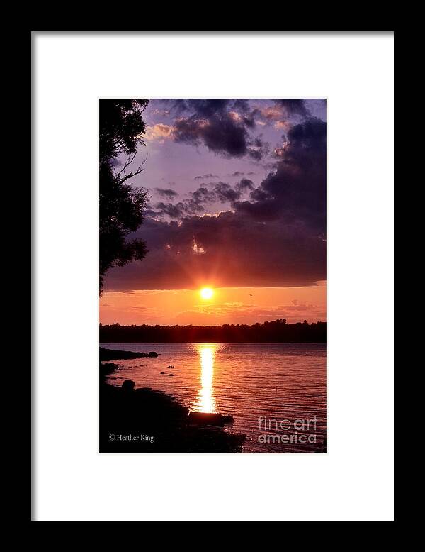 Ottawa Framed Print featuring the photograph Quiet by Heather King