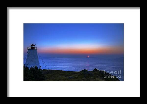 Sunrise Framed Print featuring the photograph Quiet Morning.. by Nina Stavlund
