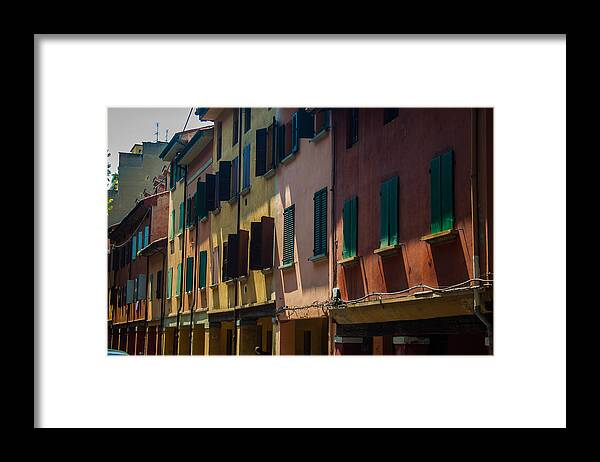 Street Framed Print featuring the photograph Quiet Streets by Alex Lapidus