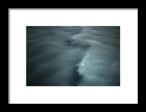 Water Framed Print featuring the photograph Racing To Repeat by Mark Ross