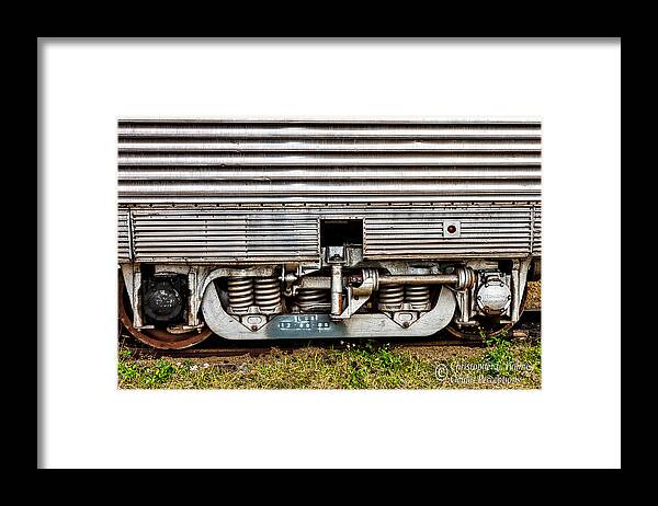 Christopher Holmes Photography Framed Print featuring the photograph Rail Support by Christopher Holmes