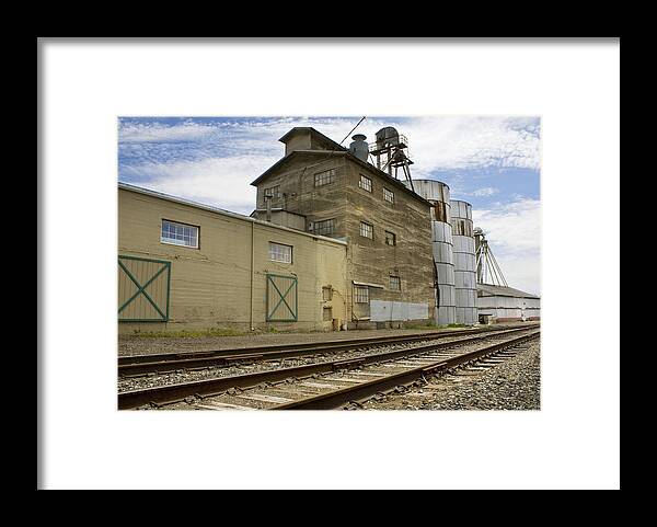 Mill Framed Print featuring the photograph Railway Mill by Sonya Lang