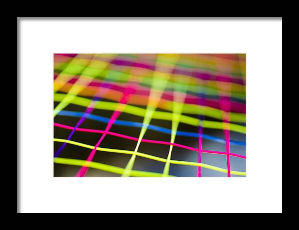 Color Framed Print featuring the photograph Rainbow colors 1 by Arkady Kunysz