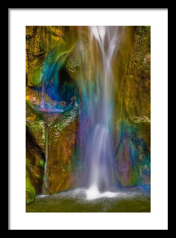 Idaho Framed Print featuring the photograph Rainbow Falls by Tommy Farnsworth