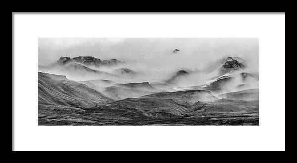 Sky Framed Print featuring the photograph Ramble thru the Mountains II by Jon Glaser