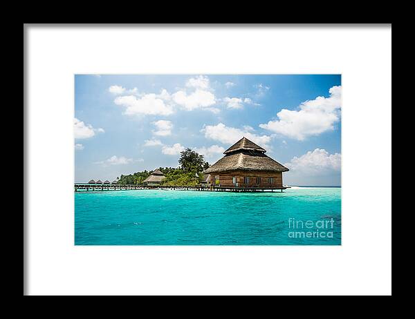 Amazing Framed Print featuring the photograph Rannaalhi by Hannes Cmarits
