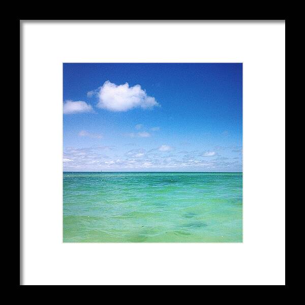 Content Framed Print featuring the photograph Rather #content At The Moment by Cody Haskell