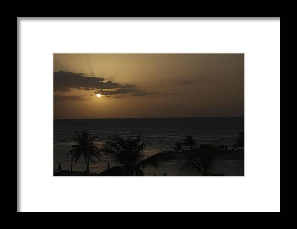 Sunset Framed Print featuring the photograph Reaching for Heaven by Melanie Lankford Photography
