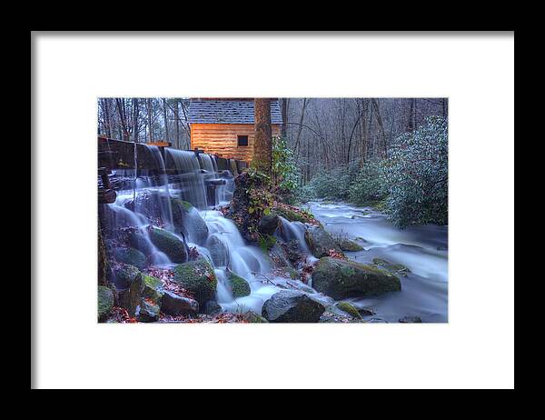 Landscape Framed Print featuring the photograph Reagan's Mill - Great Smoky Mountains National Park by Doug McPherson