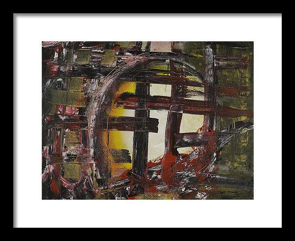 City Framed Print featuring the painting Rebirth of Saigon by Coqle Aragrev