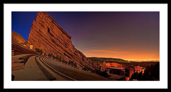 Red Rocks Amphitheatre at Night by James O Thompson