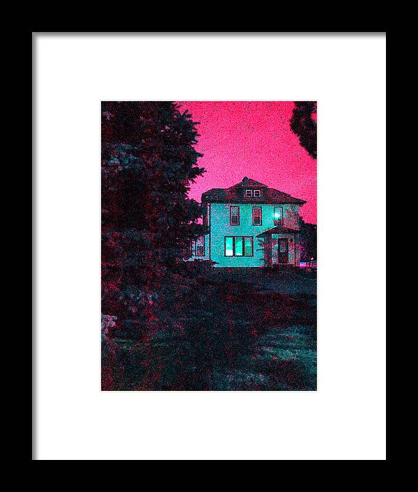 Guy Ricketts Photography And Art Framed Print featuring the photograph Red Skies by Guy Ricketts